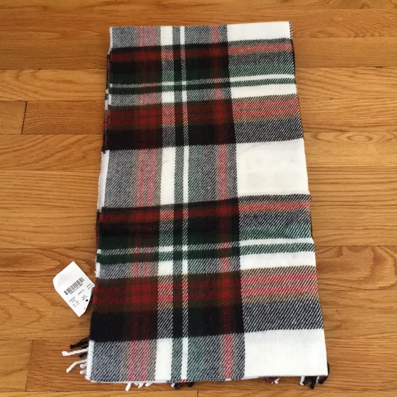 J. Crew Factory Accessories - JCREW FACTORY Plaid Scarf